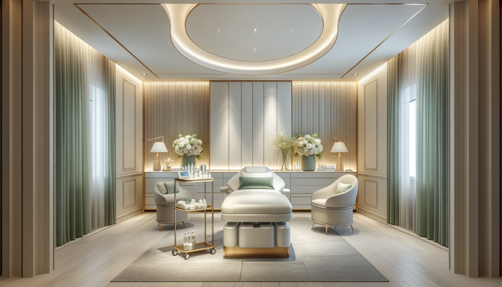 Microneedling treatment room at Natural Rejuvenation Med Spa in Bellevue WA