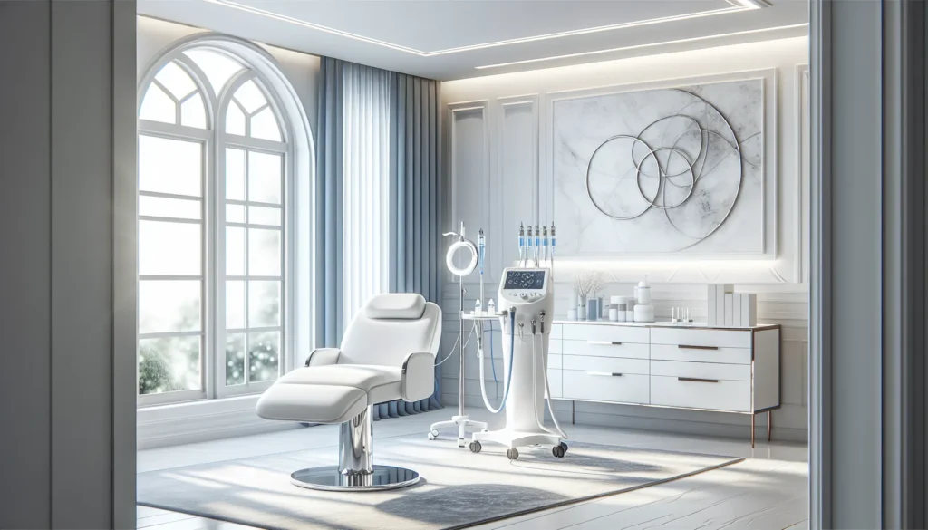 Microneedling treatment outcomes at Bellevue's premier med spa