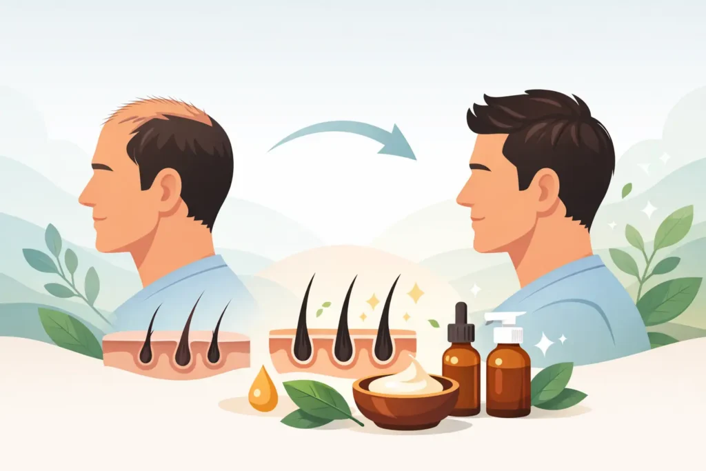 How to Regrow Thinning Hair Naturally