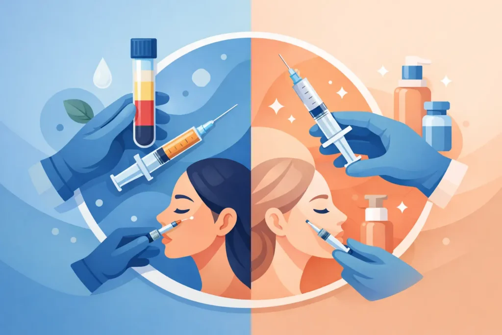 PRF Injections vs Fillers: What to Choose